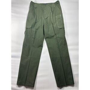 5.11 Tactical Men's Straight Leg Green Tactical Cargo Pants - Size 36x34 (34x33)